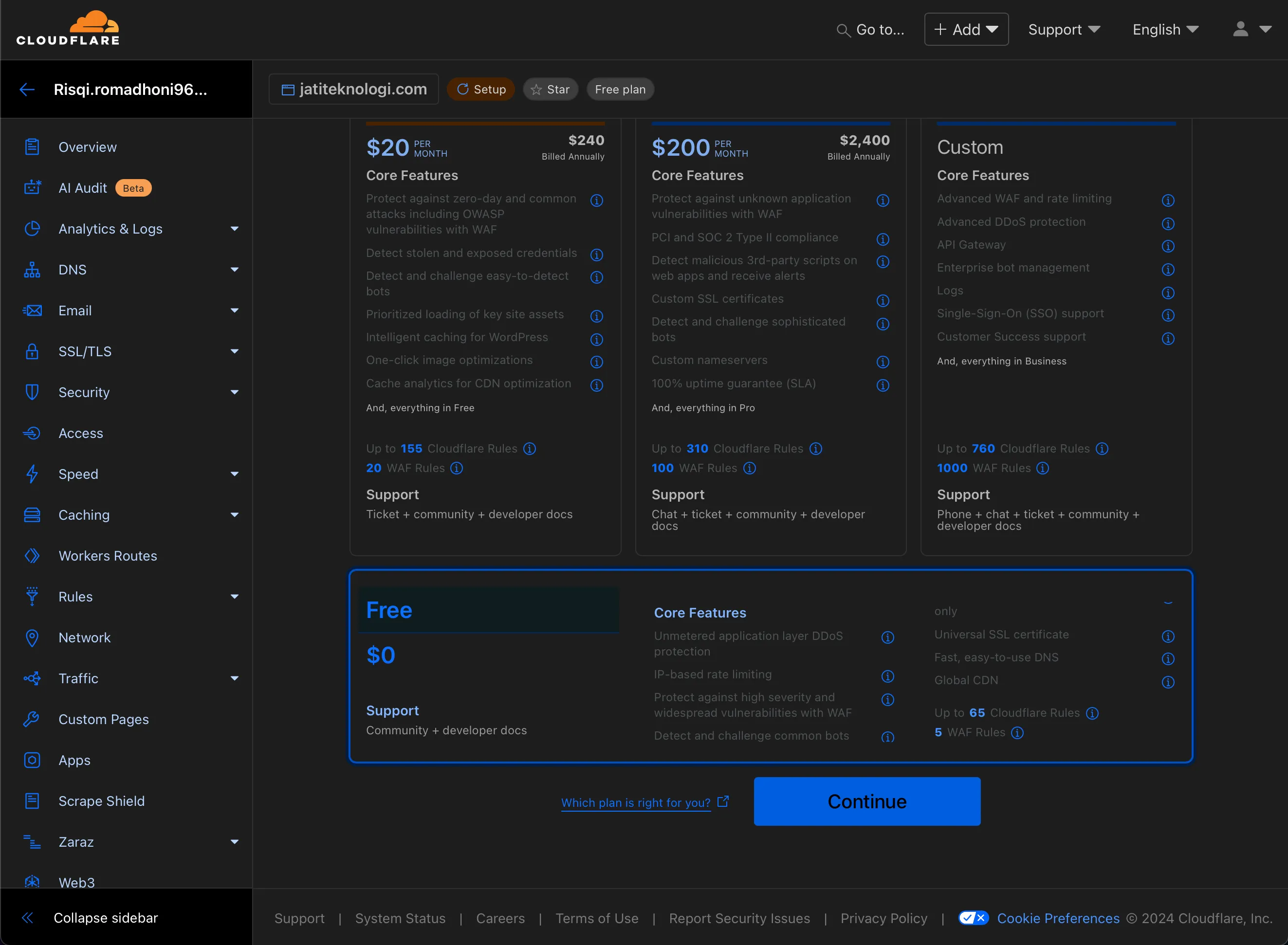 Cloudflare Transfer Domain Price